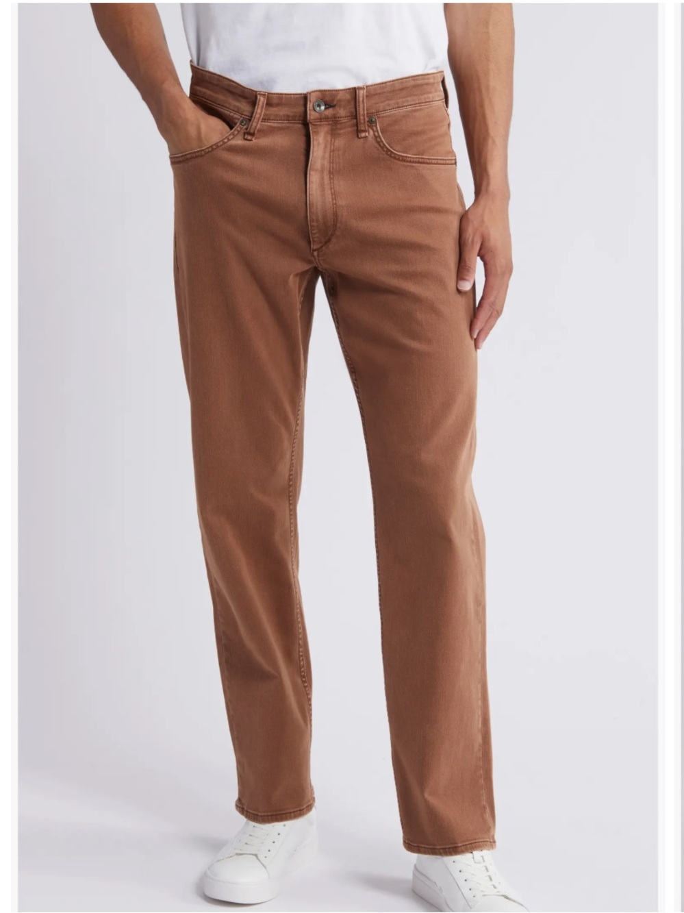 NWT rag & bone Men’s Brown Jeans ~ Relaxed w/Straight Leg ~ Fall ~ 36x32 (Fit 4)